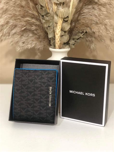 slim billfold wallet michael kors|leather Michael Kors Wallet women.